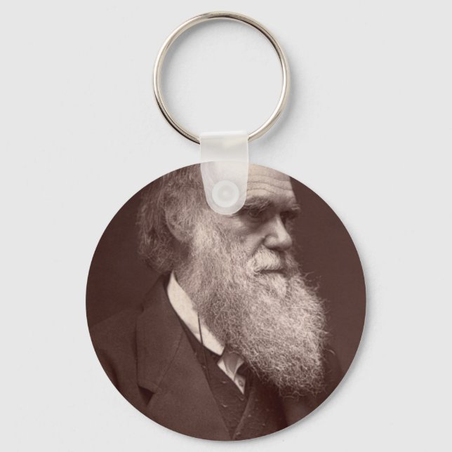 Llavero Charles Darwin Keychain (Anverso)