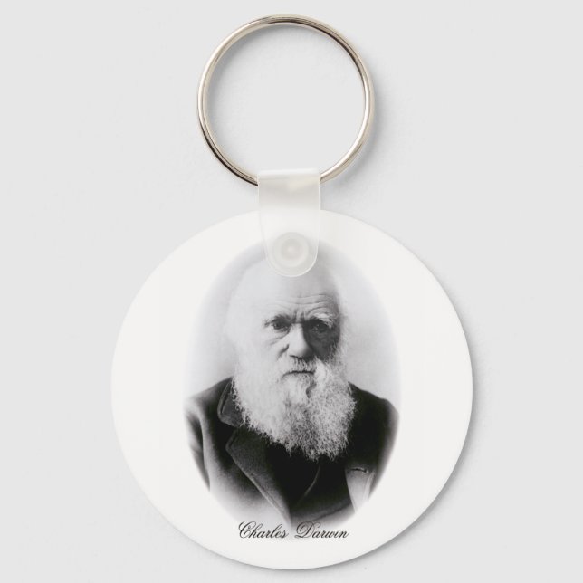 Llavero Charles Darwin Vignette (Anverso)