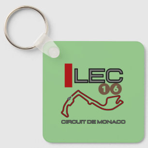 Llavero Charles Leclerc, Fórmula 1, Gran Premio de Mónaco
