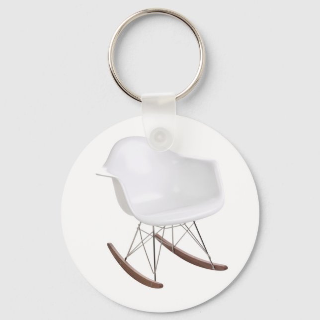 Llavero Charles & Ray Eames Shell Eiffel Rocking Chair (Anverso)