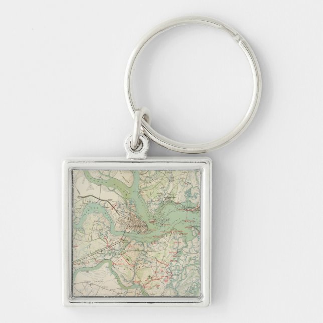 Llavero Charleston, defensas (Frente)