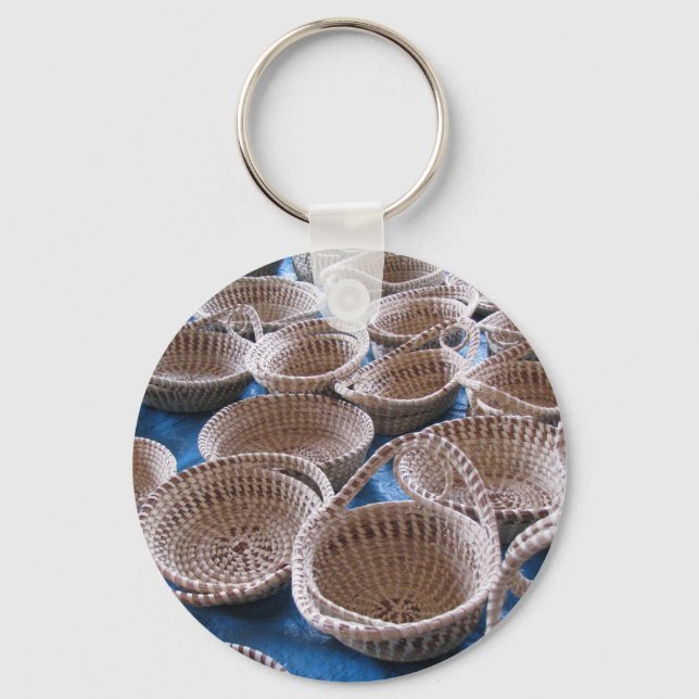 Llavero Charleston SC Sweetgrass Baskets (Anverso)