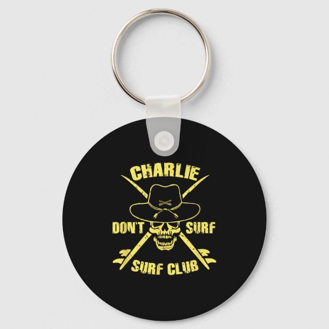 Llavero Charlie Don't Surf  (Anverso)