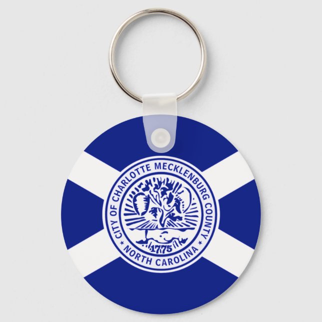 Llavero Charlotte (Carolina del Norte) (Anverso)