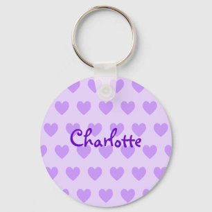Llavero Charlotte en morado