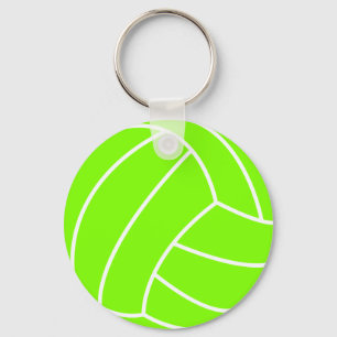 Llavero Chartreuse, voleibol verde neón