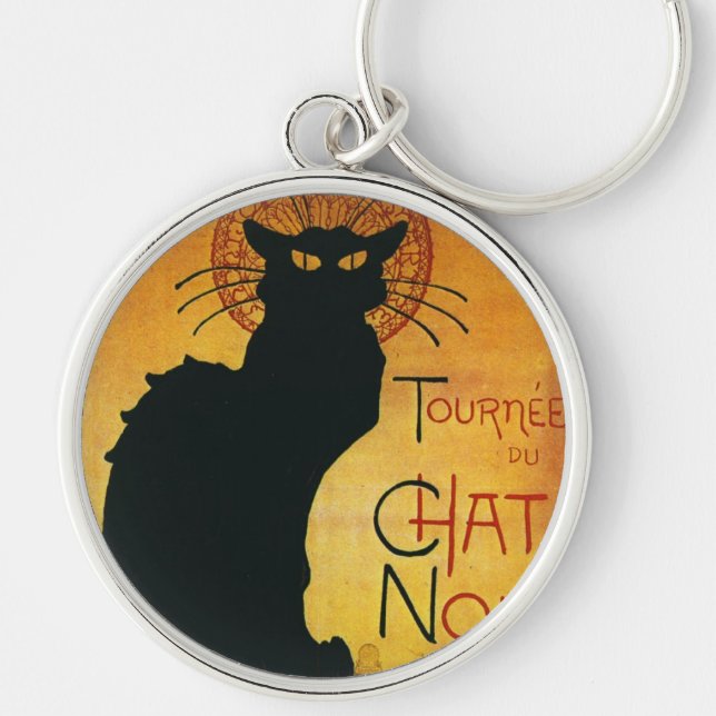 Llavero Chat Noir - Gato negro (Frente)