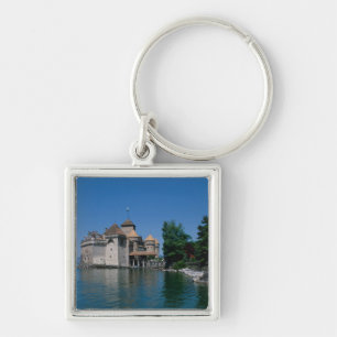 Llavero Chateau Chillon, Lago Ginebra, Cantón de Vaud,