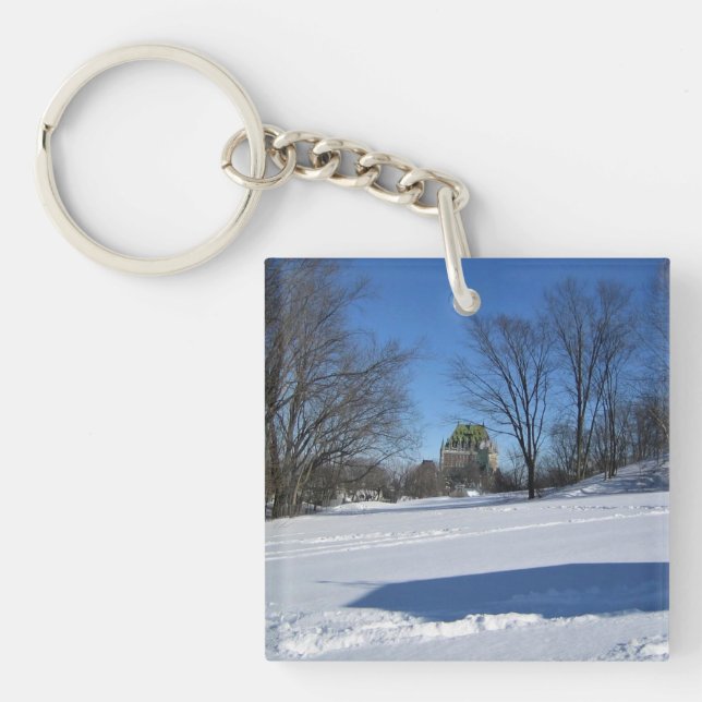 Llavero Chateau Frontenac, Quebec, Canadá (Frente)