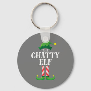 Llavero Chatty Elf Matching Family Group Christmas Party