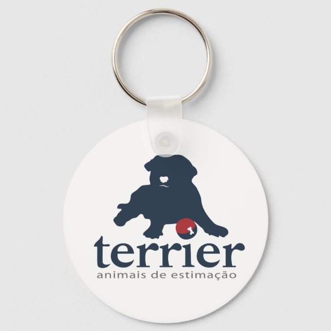 Llavero Chaveiro Básico - Terrier (Anverso)