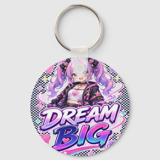 Llavero Chaveiro Dream Big (Anverso)