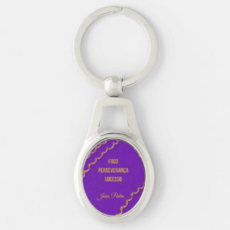 Llavero Chaveiro Faixa Roxa Jiu-Jitsu nome personalizável