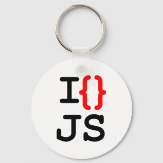 Llavero "Chaveiro I {} JS - Me encanta Javascript"
