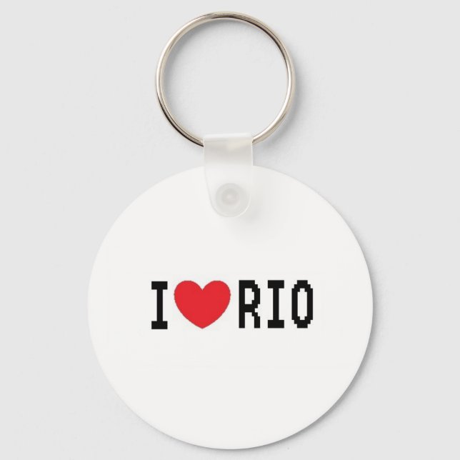 Llavero Chaveiro I Love Rio (Anverso)