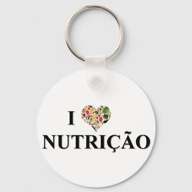 Llavero chaveiro nutrição01 (Anverso)