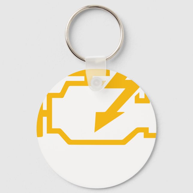 Llavero Check Engine Light Funny Mechanic Macanic Machanic (Anverso)