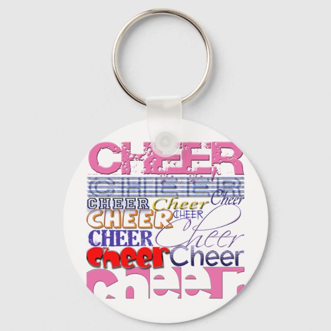 Llavero Cheer CHEERLEADER (Anverso)