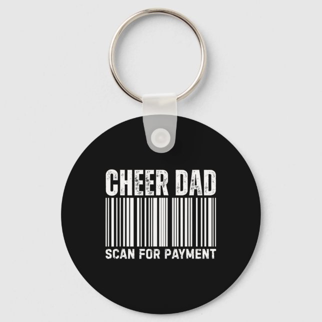 Llavero Cheer Dad Scan For Payment Cheerleading  (Anverso)