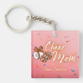 Llavero Cheer Mom Keychain