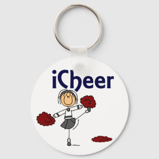 Llavero Cheerleader I Cheer Stick Figure