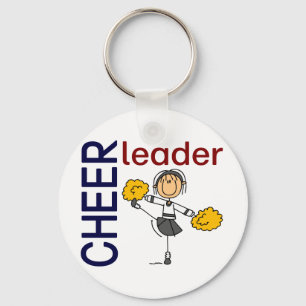 Llavero Cheerleader Stick Figure