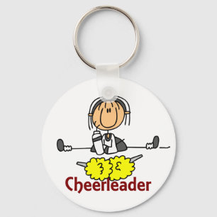 Llavero Cheerleader Stick Figure