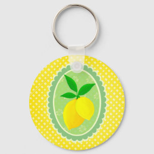 Llavero Cheery Personalizada Sunny Lemon Amarillo