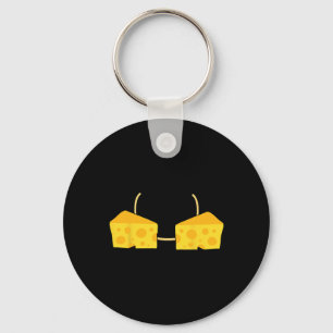 Llavero Cheese Bra Costume Cute Easy Food Halloween Regalo
