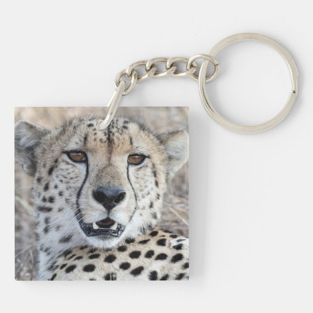 Llavero Cheetah Portrait (Atrás)