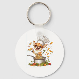 Llavero Chef Chihuahua � Maestro Canino Culinario