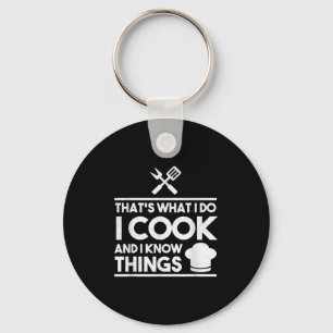 Llavero Chef Cocinero Eso Es Lo Que Hago Yo Cocino Y Sé De