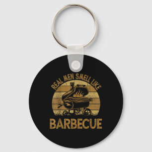 Llavero Chef Dad Bbq Los Hombres De Verdad Huelen Como Una