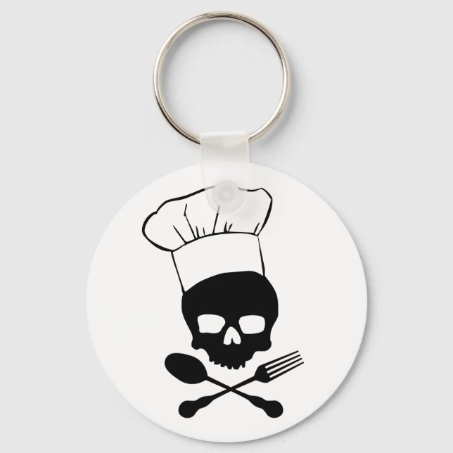 Llavero Chef de Skull & Crossbone (Anverso)