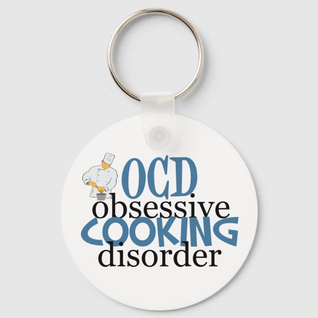 Llavero Chef divertido (Anverso)