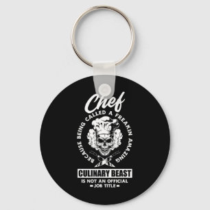 Llavero Chef divertido Increíble Bestia Culinaria Cocina C