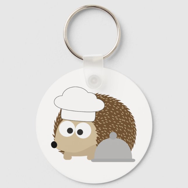 Llavero Chef Hedgehog (Anverso)