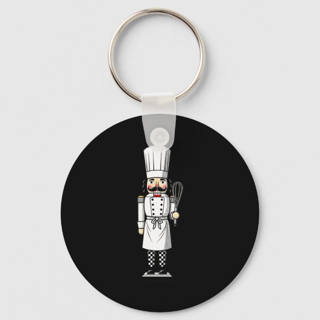 Llavero Chef Nutcracker Cook Hat Xmas  (Anverso)