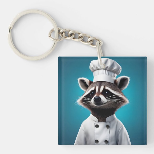 Llavero Chef Raccoon (Frente)