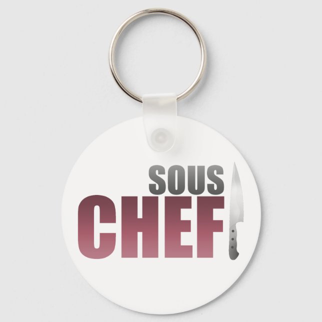 Llavero Chef Red Sous (Anverso)