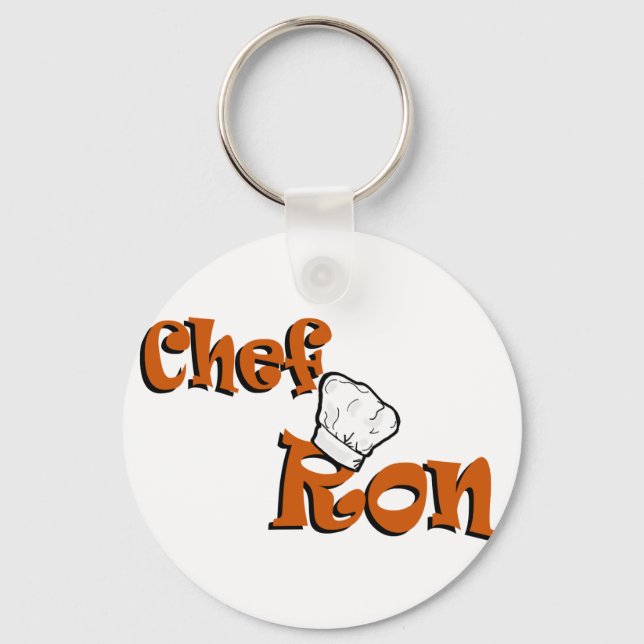 Llavero Chef Ron (Anverso)