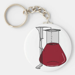 Llavero Chemistry Beakers Test Tubes Solutions