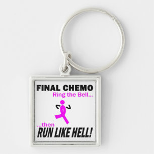 Llavero Chemo final corre mucho - cáncer de pecho