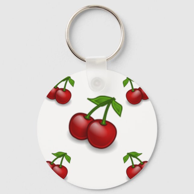 Llavero Cherries Galore Design (Anverso)