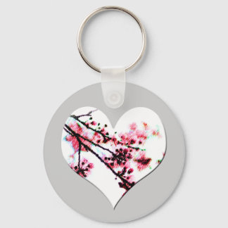 Llavero Cherry Blossom Heart