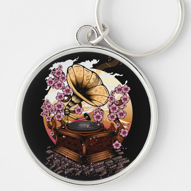 Llavero Cherry Blossom Musical (Frente)