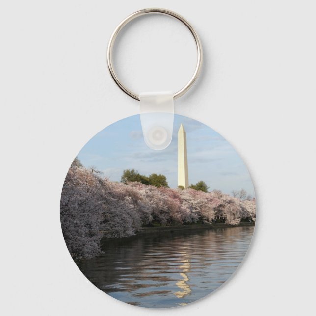 Llavero Cherry Blossom Washington monument (Anverso)