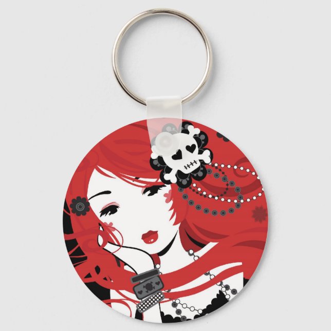 Llavero Cherry Gunshot Keychain (Anverso)