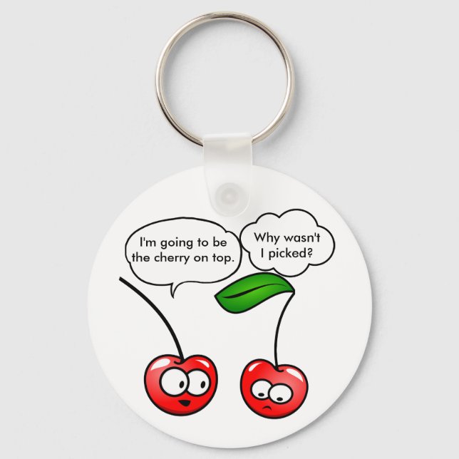 Llavero Cherry Puns (Anverso)