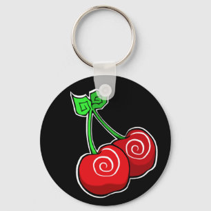 Llavero Cherry Swirl Keyring
